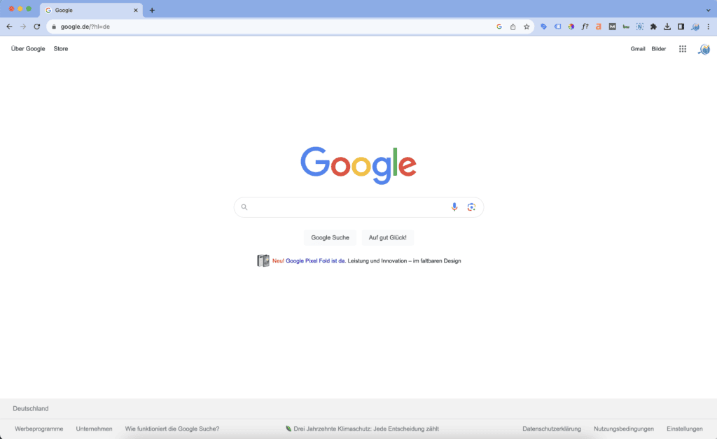 Suchmaschine Google