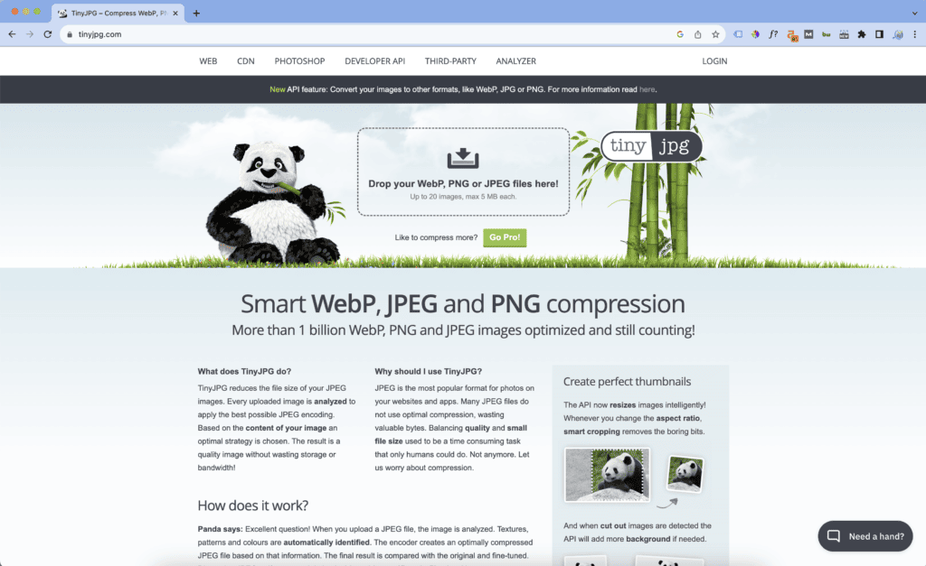 Das Internet wird immer visueller. Von Fotogalerien über Produktbilder bis hin zu Infografiken und Bannern – Bilder sind ein wesentlicher Bestandteil jeder Webseite. Doch mit dem Aufkommen von High-Resolution-Bildern stellt sich die Frage: Wie können Website-Betreiber qualitativ hochwertige Bilder präsentieren, ohne die Ladezeiten zu beeinträchtigen? Hier kommt Tiny JPG/PNG Image Optimizer ins Spiel.