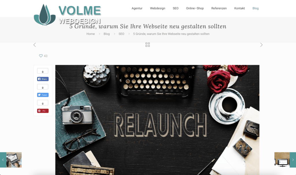 Website neu gestalten - 4 - volme-webdesign