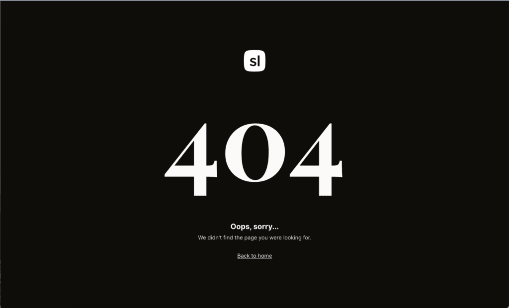 Die Seite Error 404 - Liste der SEO-Agenturen Sortlist